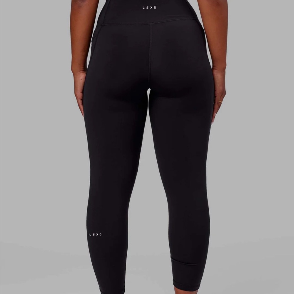 LSKD Black High-Waisted Leggings